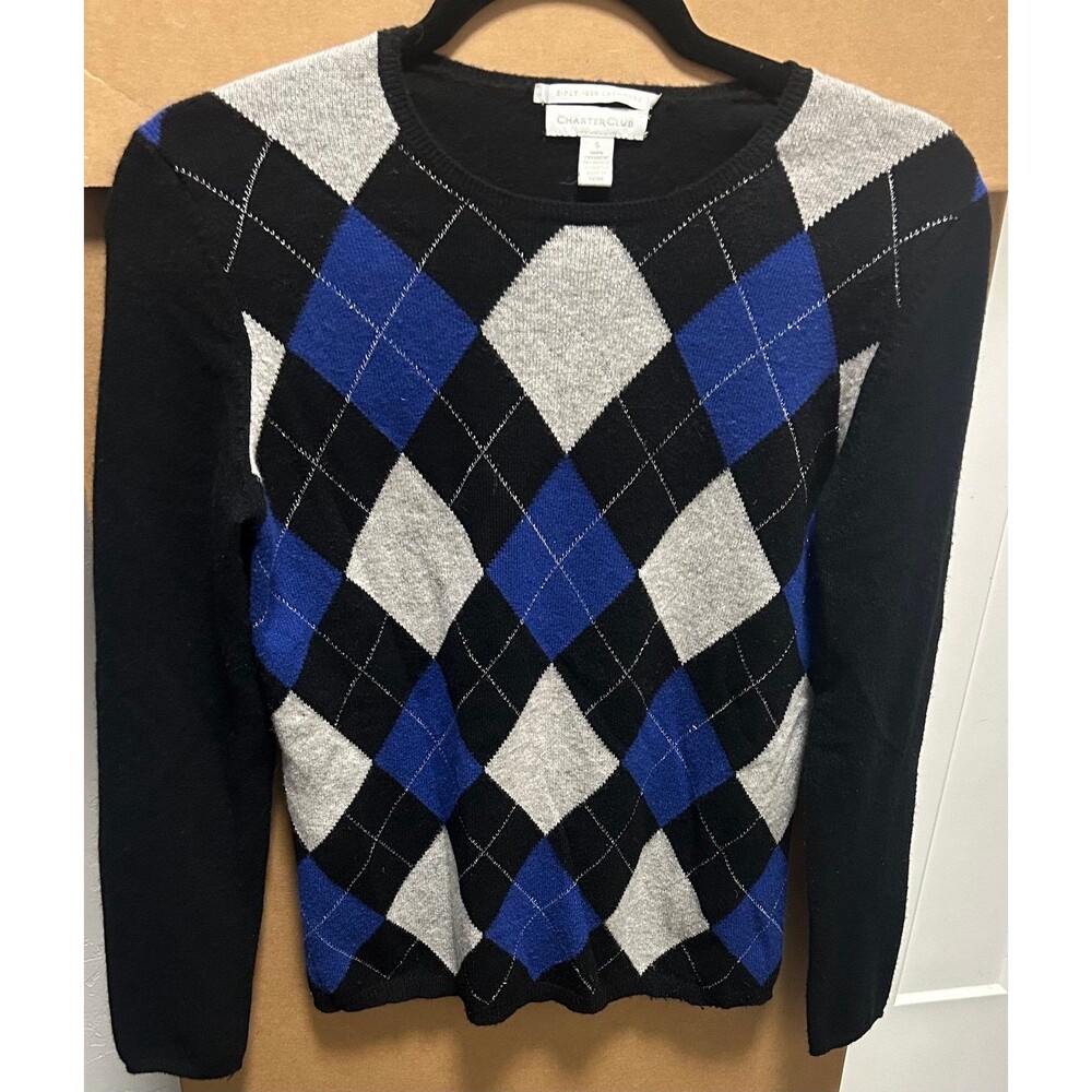 Charter club cashmere sweater size small